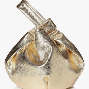 New Elegant The Drop Gold Women’s Knot Strap Purse